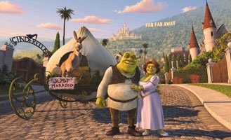 SHREK 2 parodies The One Ring and The Lord of the Rings