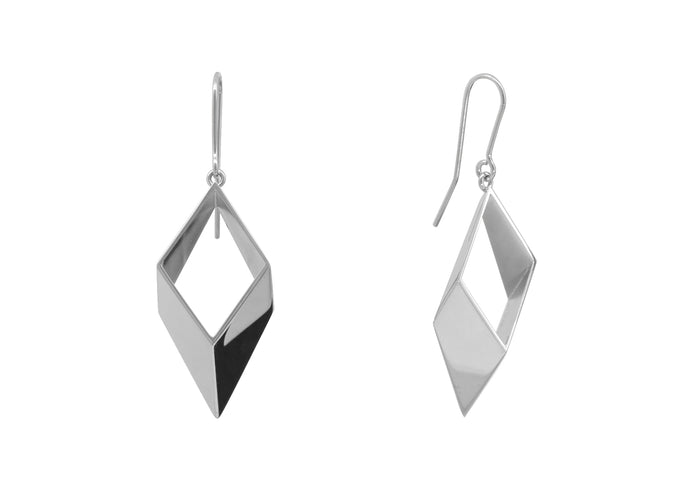 Kite Earrings, Sterling Silver