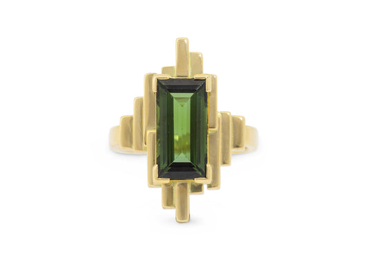 J3001 Gemstone Ring, Yellow Gold