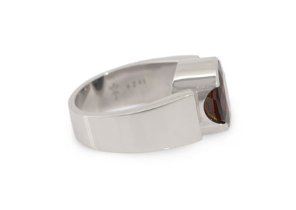 2023 Legacy Ring JHH142, White Gold & Platinum