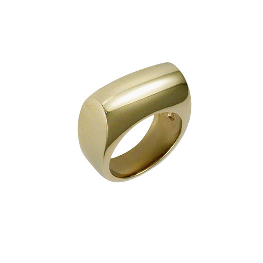 Dome Ring, Yellow Gold