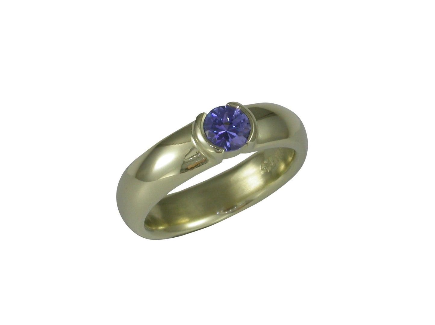 Ceylon Sapphire Design, Yellow Gold