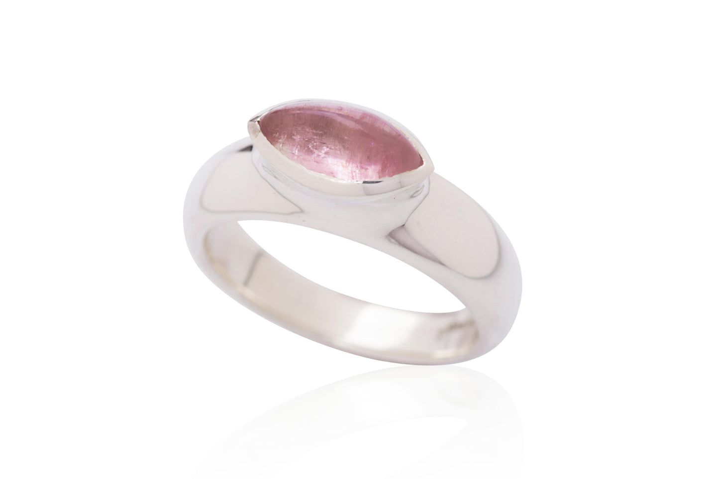 Pink Tourmaline and 9ct White Gold Design