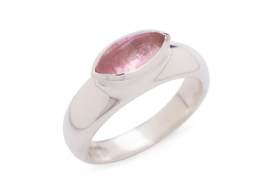 Pink Tourmaline and 9ct White Gold Design