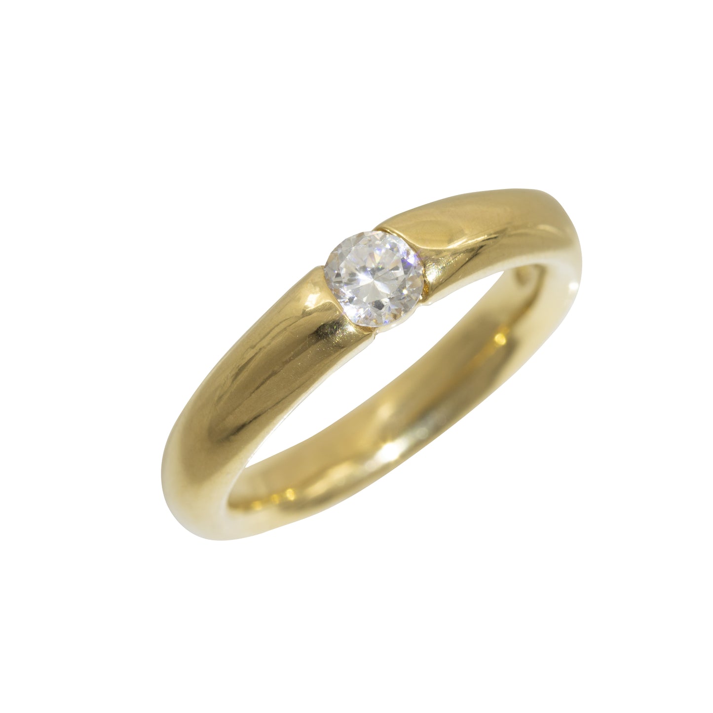 Classic Gold Diamond ring