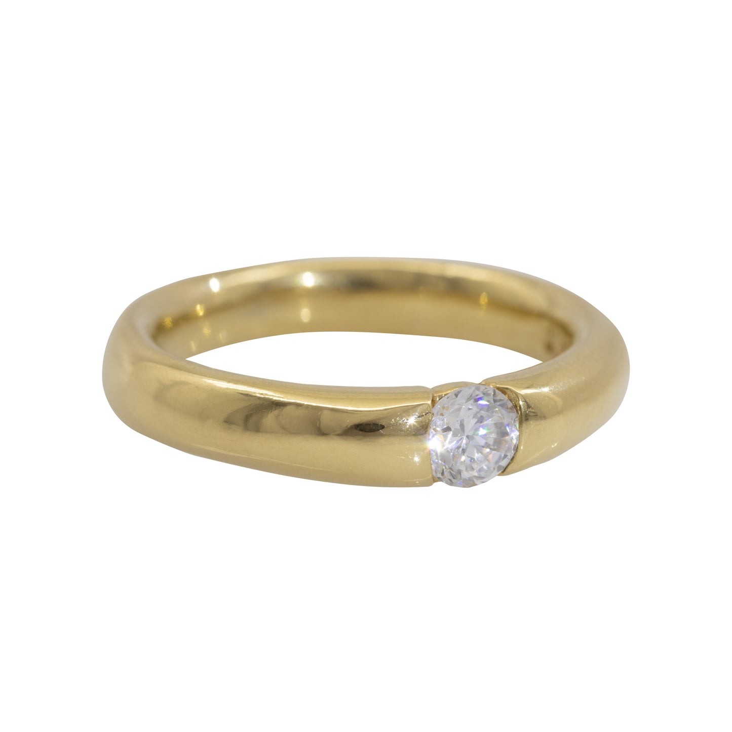 Classic Gold Diamond ring