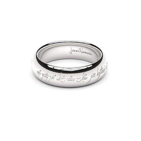 Little replica Ring, 9ct White Gold