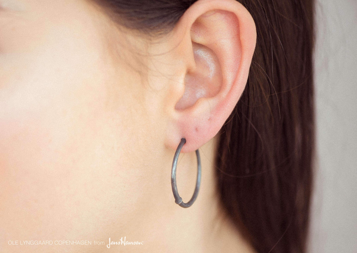 Nature earrings in Sterling silver