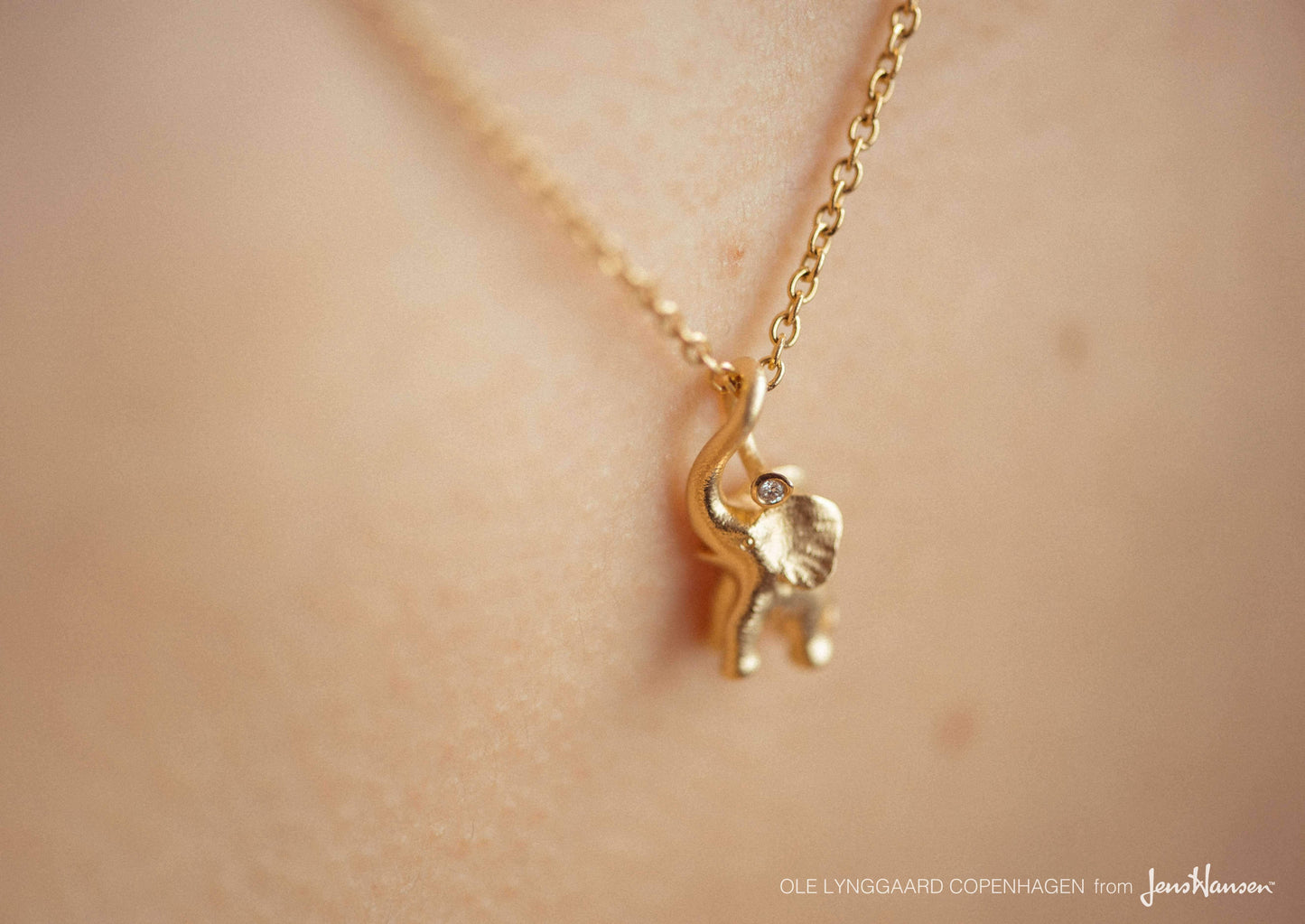 My Little World collier in 18K yellow gold