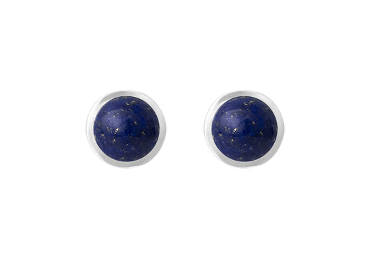 Circus earrings in Sterling silver with Blue Lapis