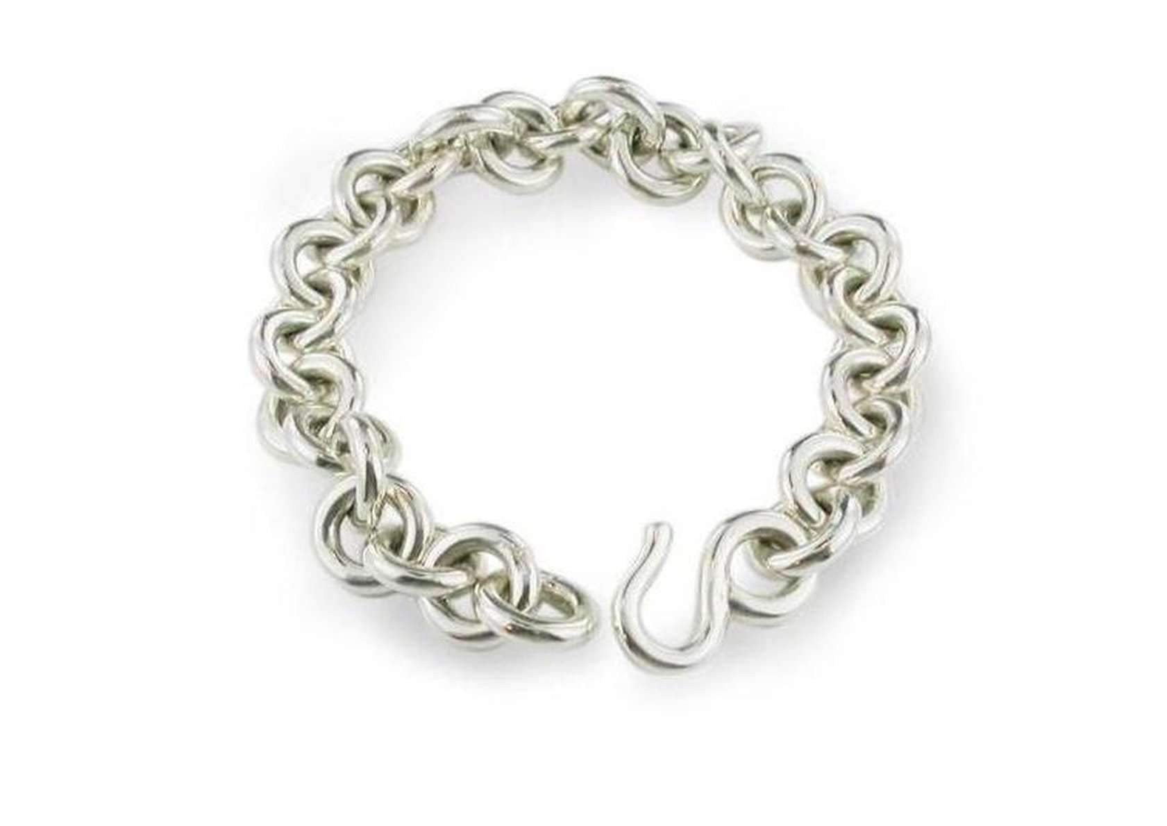Jens Pind Link Sterling Silver 7.5 Chainmail Bracelet - Etsy