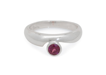 JW193 Gemstone Ring, Sterling Silver