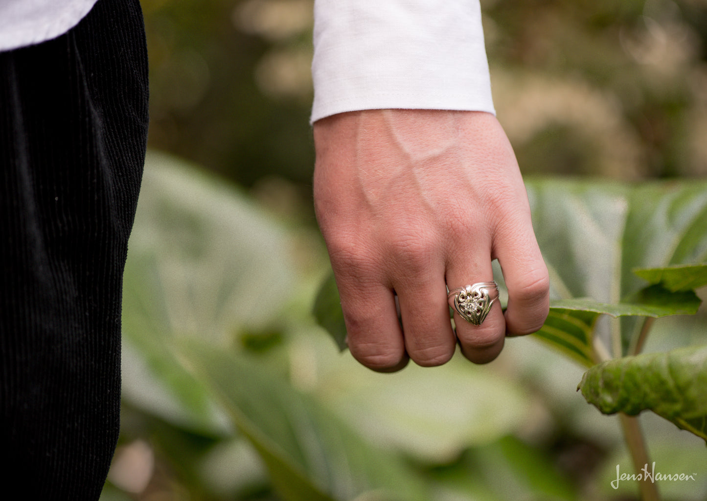 Our Ring for Cate, White Gold & Platinum