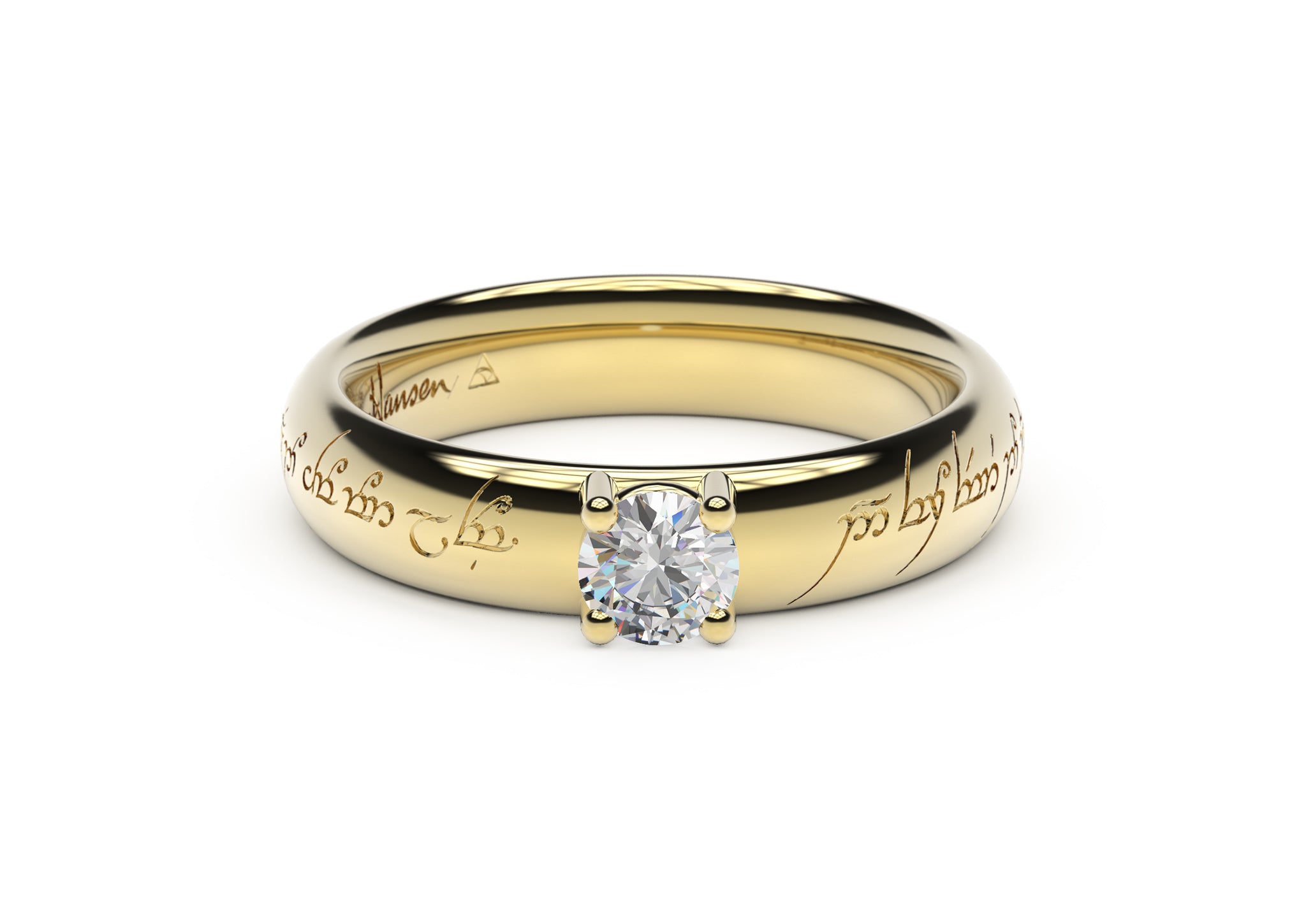 Contemporary and Exclusive Engagement Ring