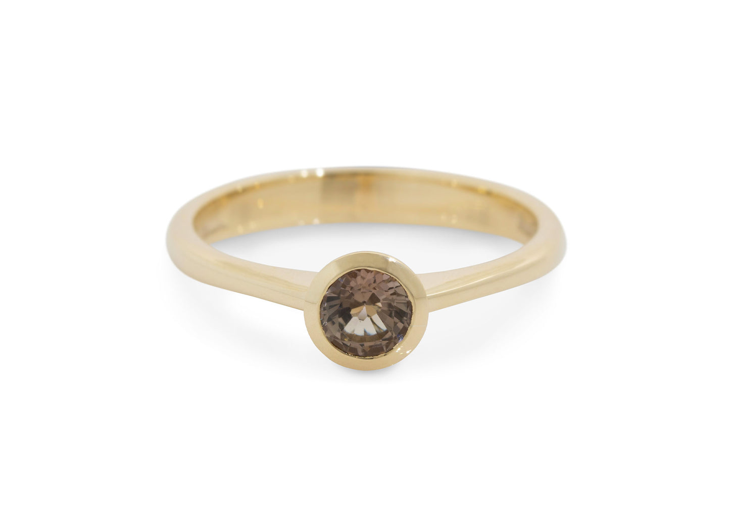 JW698 Gemstone Ring, Yellow Gold