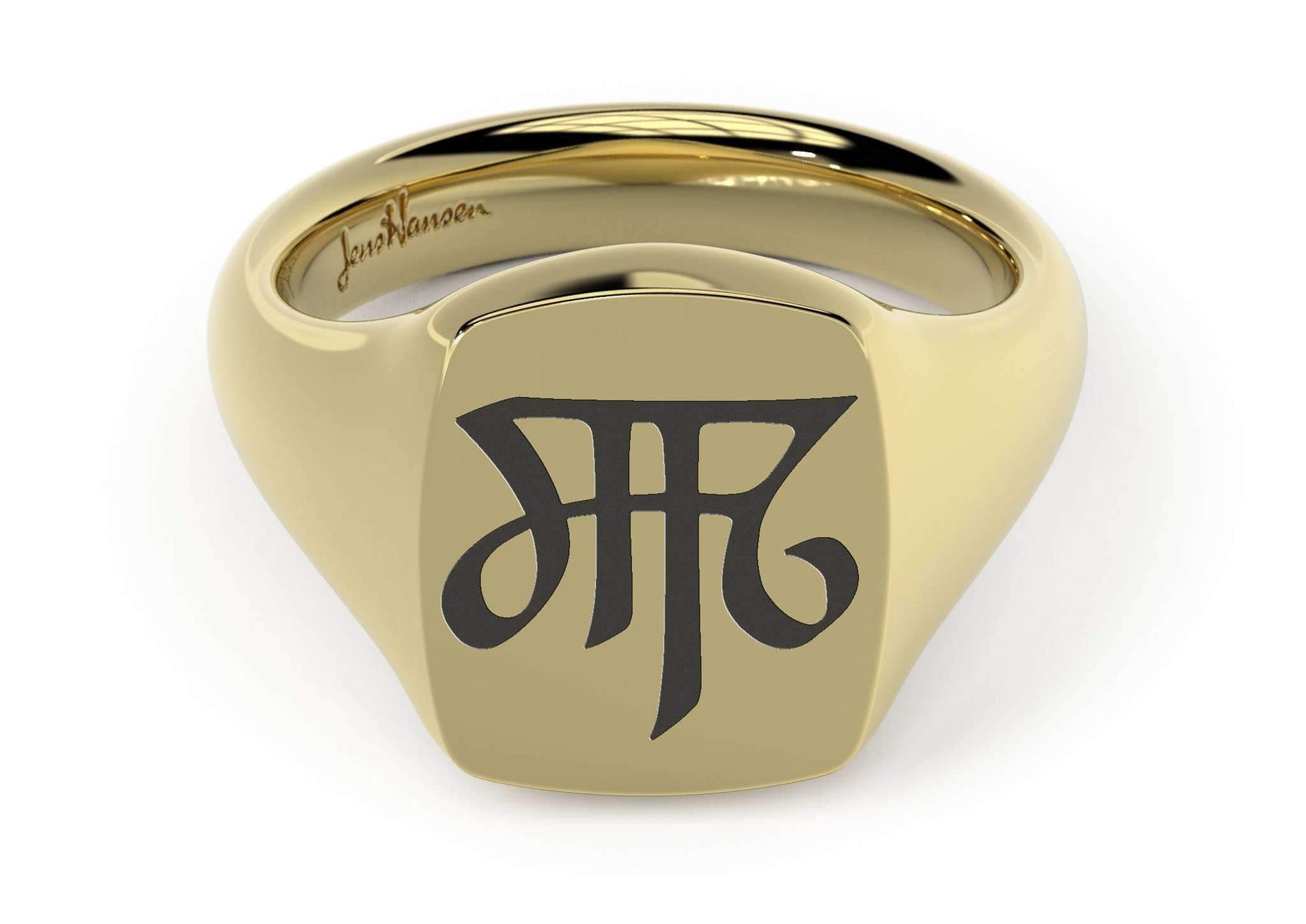 Enthusiastic Gold Men's Ring
