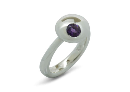 Sterling Silver Purple Amethyst