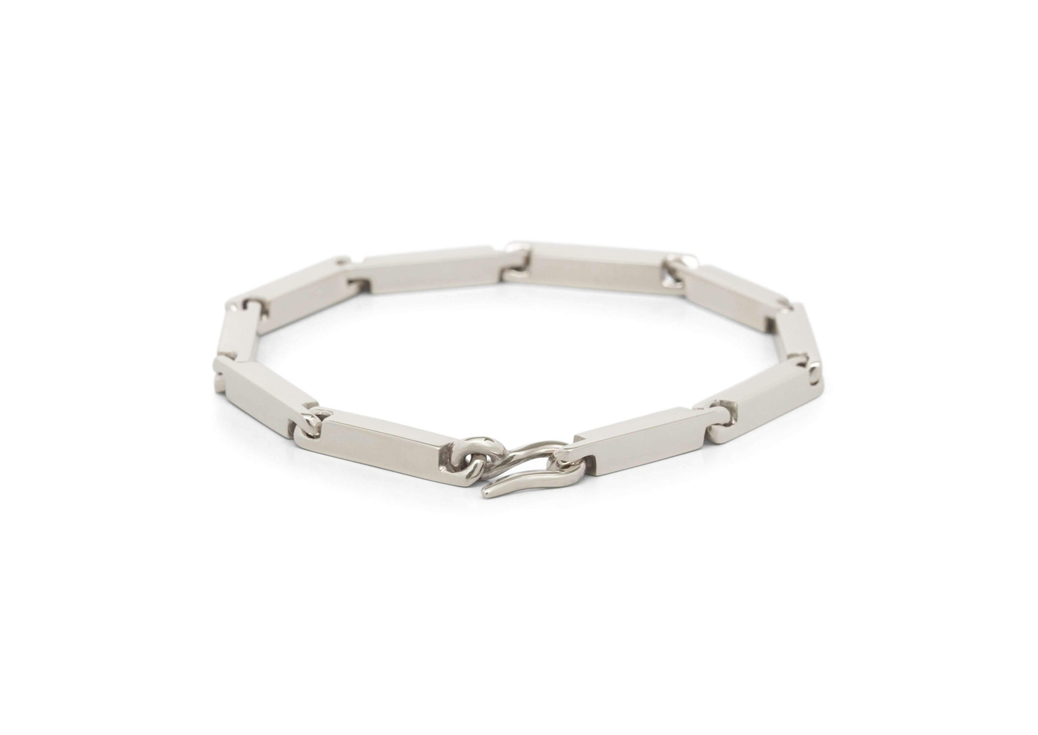 Silver Men Stainless Steel Chain Link Bracelet | Silver Wheat Chain Bracelet  - Men - Aliexpress