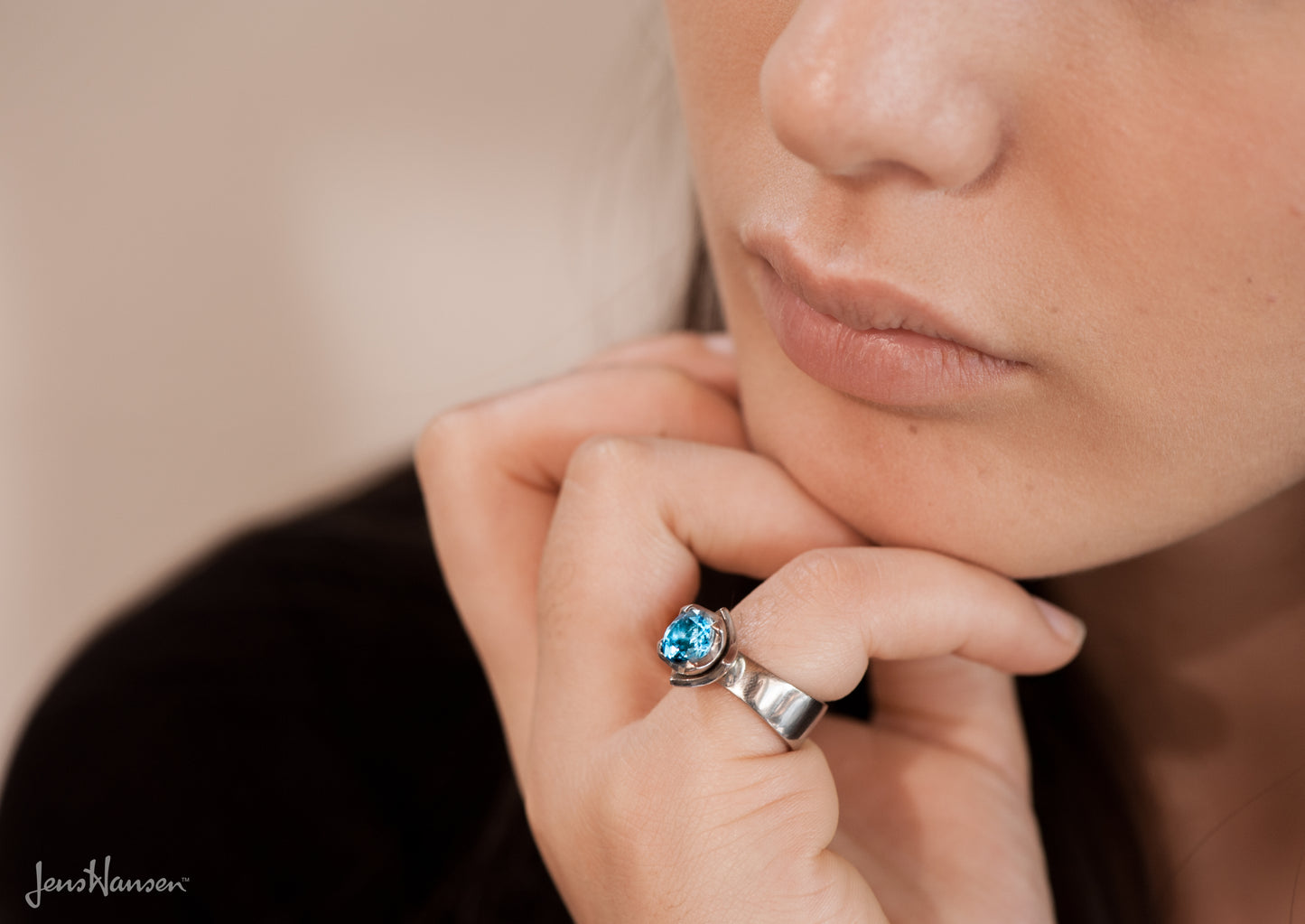 Flower Ring, Sterling Silver