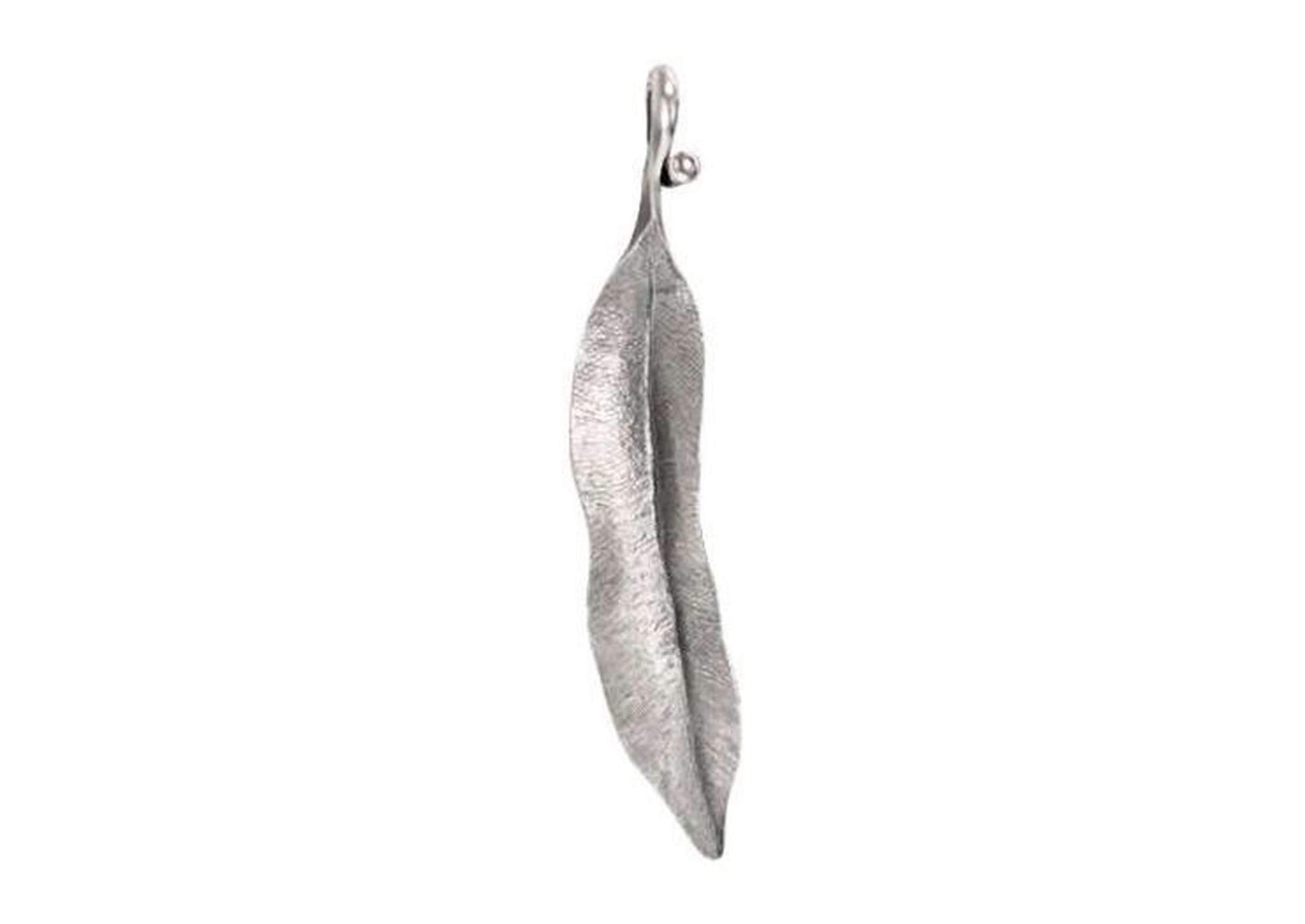 Leaves pendant in Sterling silver-by-Ole Lynggaard-from official stockist-Jens Hansen