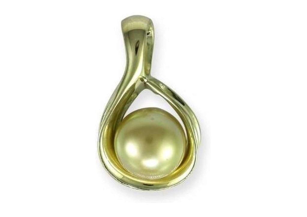 14ct Golden pearl Pendant – Jens Hansen