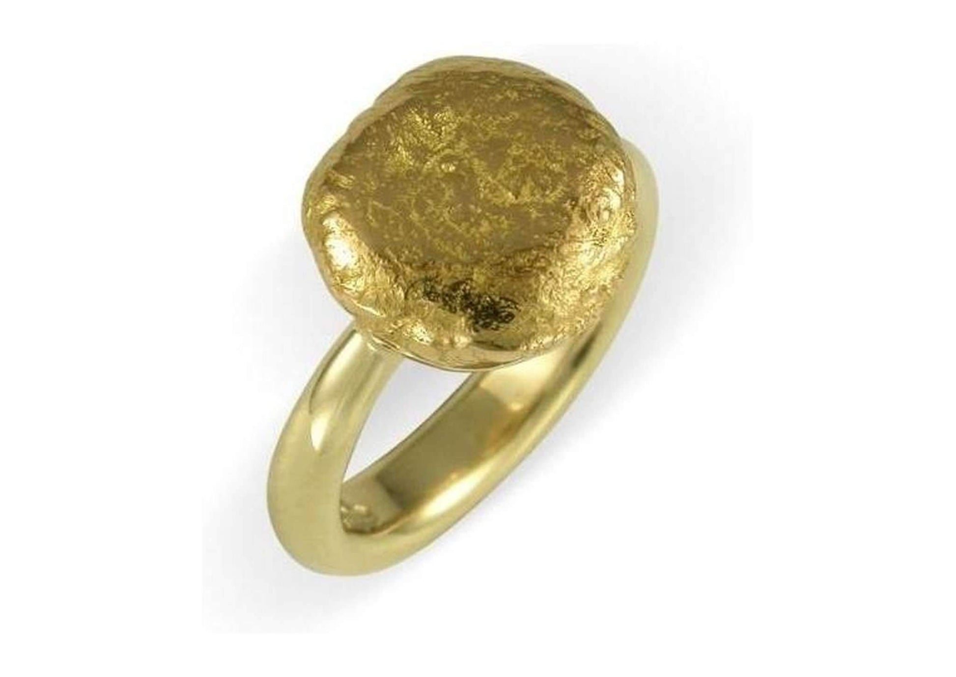 18ct & New Zealand Gold Nugget Ring   - Jens Hansen