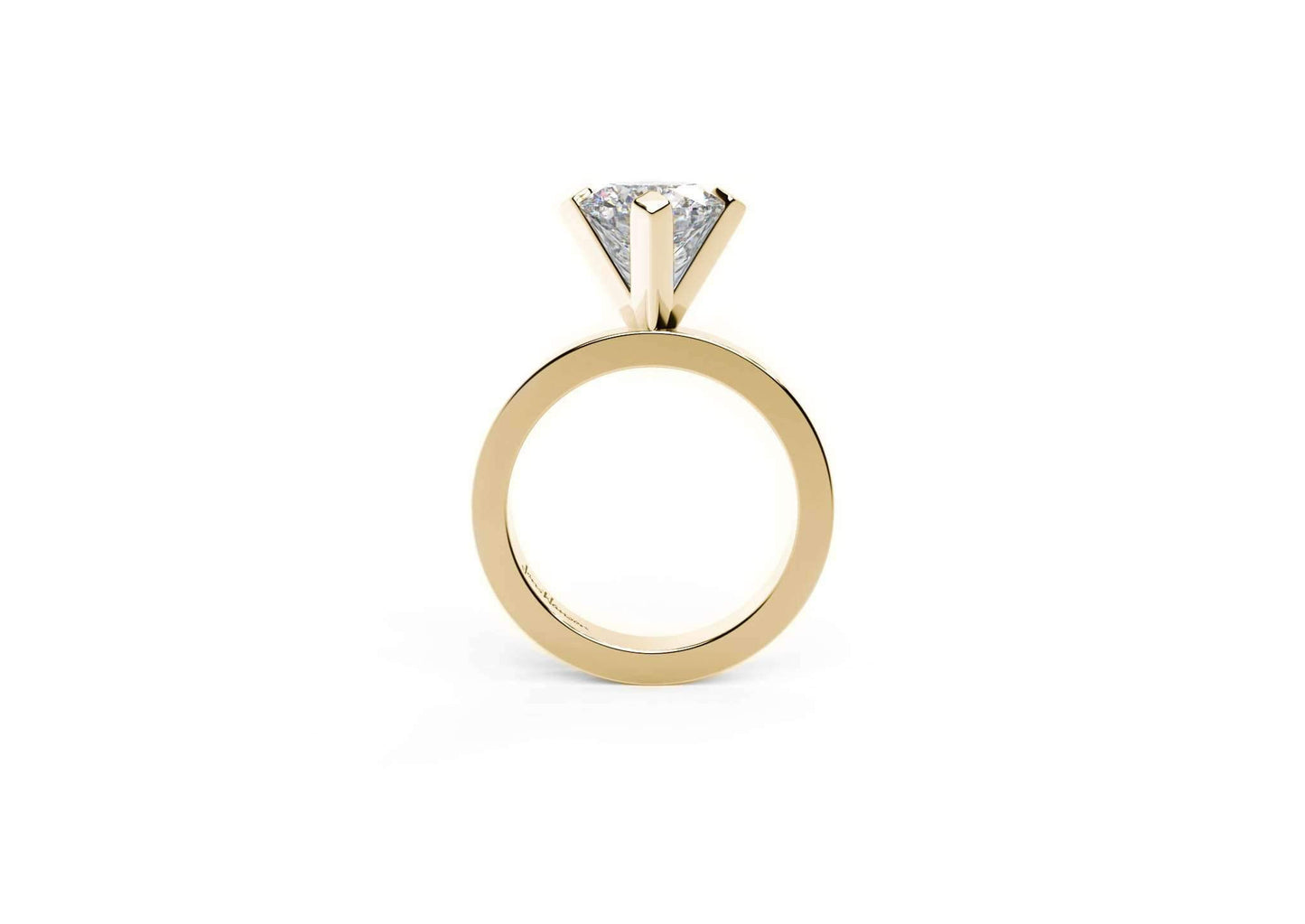 The Jens Hansen Solitaire, Yellow Gold